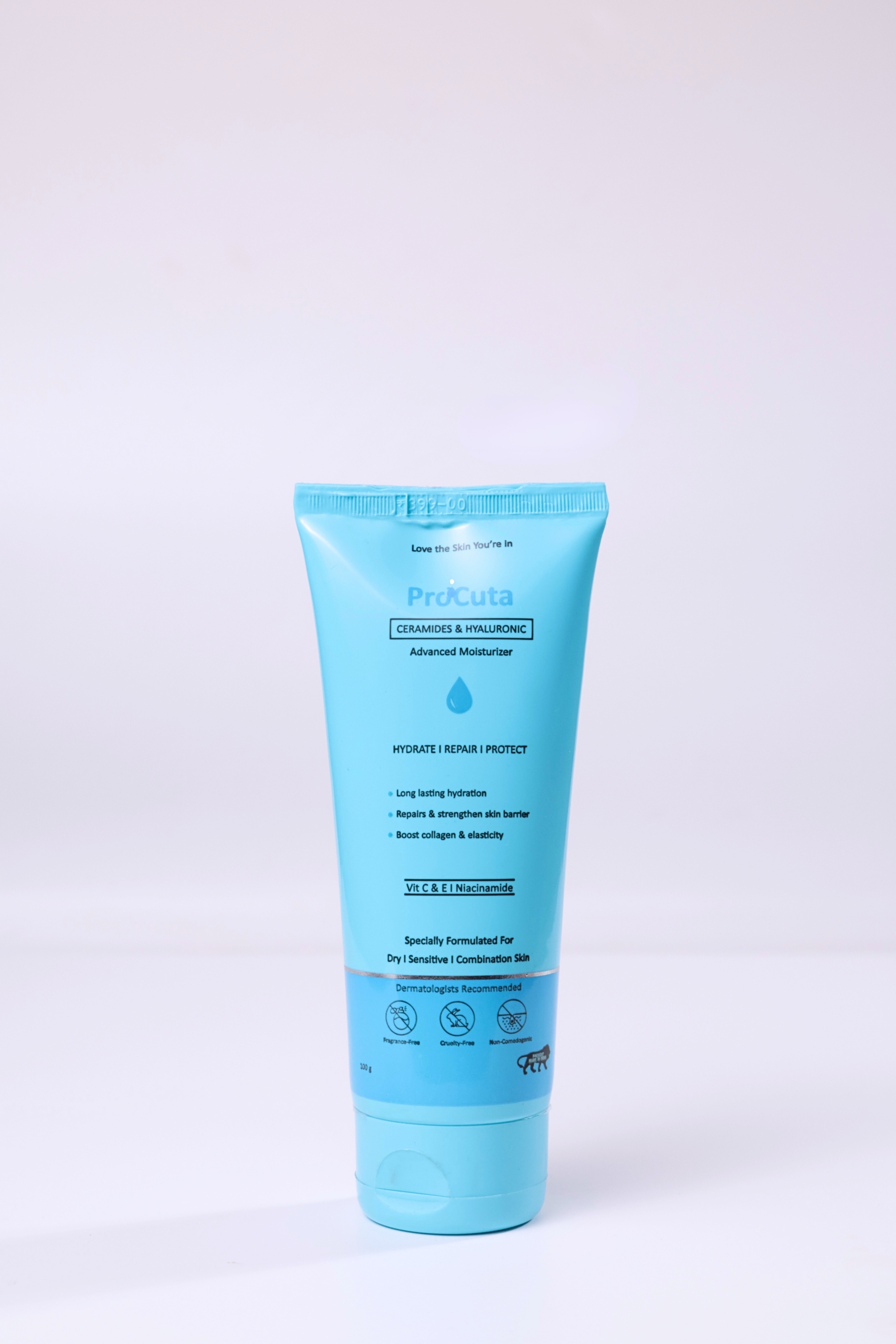 ProCuta Hydrating Moisturizer | Lightweight Daily Cream for glowing skin | 100g